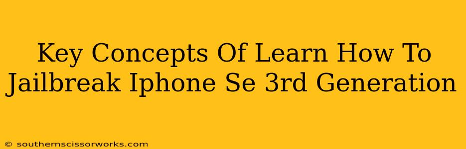 Key Concepts Of Learn How To Jailbreak Iphone Se 3rd Generation